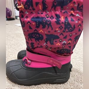 Girls Columbia waterproof snow/winter boots